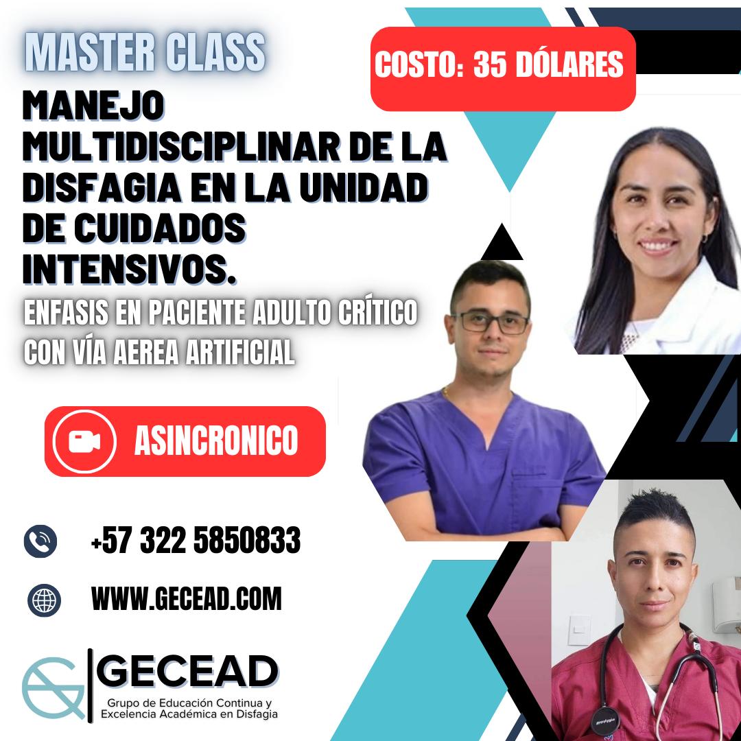 Manejo Multidisciplinar de la Disfagia en Cuidados Intensivos