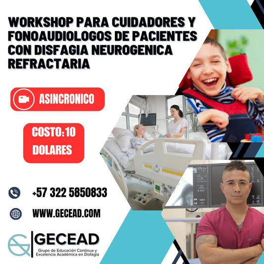Taller para padres y cuidadores de niños con paralisis celebral y disfagia